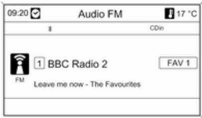 OPEL ZAFIRA TOURER - Affichage d'informations en couleur - 1