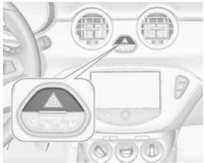 OPEL ADAM 2013 - Feux de détresse - 1