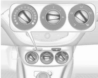 OPEL ADAM 2013 - Désembuage et dégivrage des vitres - 1