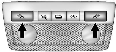 OPEL AMPERA 2012 - Lampes de lecture avant - 1