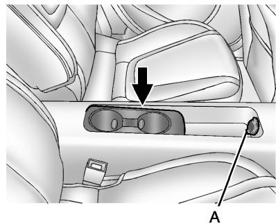 OPEL AMPERA 2012 - Rangement dans la console de plancher - 2