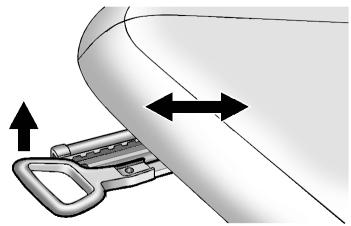 OPEL AMPERA 2012 - Position du siège - 1