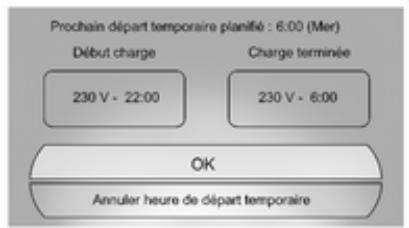 OPEL AMPERA 2012 - Neutralisation temporaire du mode de charge et annulation - 7