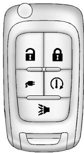 OPEL AMPERA 2012 - Télécommande radio - 1