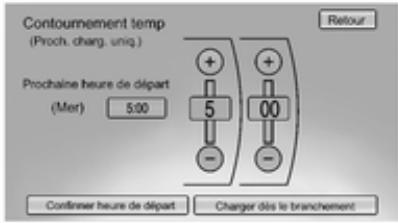 OPEL AMPERA 2012 - Neutralisation temporaire du mode de charge et annulation - 2