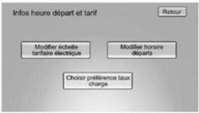 OPEL AMPERA 2012 - Sélection du tarif de charge - 1