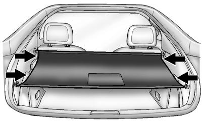 OPEL AMPERA 2012 - Cache-bagages - 1