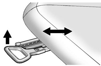 OPEL AMPERA 2012 - Position du siège - 1