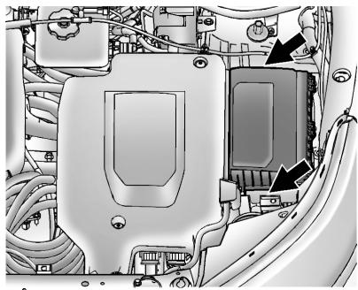 OPEL AMPERA 2012 - Boîte à fusibles du compartiment moteur - 1