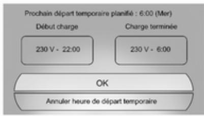 OPEL AMPERA 2012 - Neutralisation temporaire du mode de charge et annulation - 1