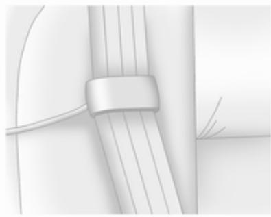 OPEL AMPERA 2012 - Guides de comportement de ceinture de sécurité sur les sièges arrêtés - 3