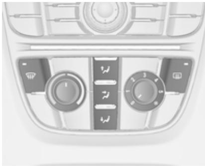 OPEL ASTRA 2012 - Chauffage et ventilation - 1