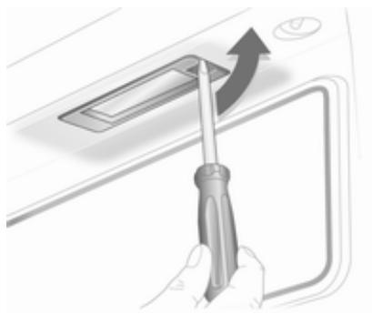 OPEL ASTRA 2012 - Éclairage de plaque d'immatriculation - 1