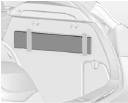 OPEL ASTRA 2012 - Triangle de présignalisation - 1