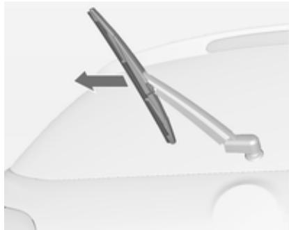 OPEL ASTRA 2012 - Balai d'essuie-glace de la lunette arrière - 1