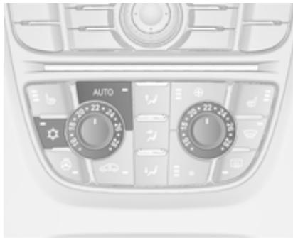 OPEL ASTRA 2012 - Mode automatique AUTO - 1