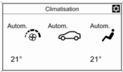 OPEL ASTRA 2012 - Climatisation électronique - 2