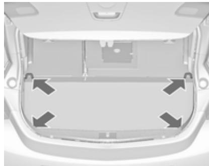 OPEL ASTRA 2012 - Anneaux d'arrimage - 1