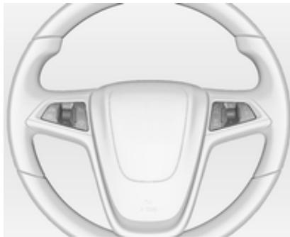 OPEL ASTRA 2012 - Commandes au volant - 1
