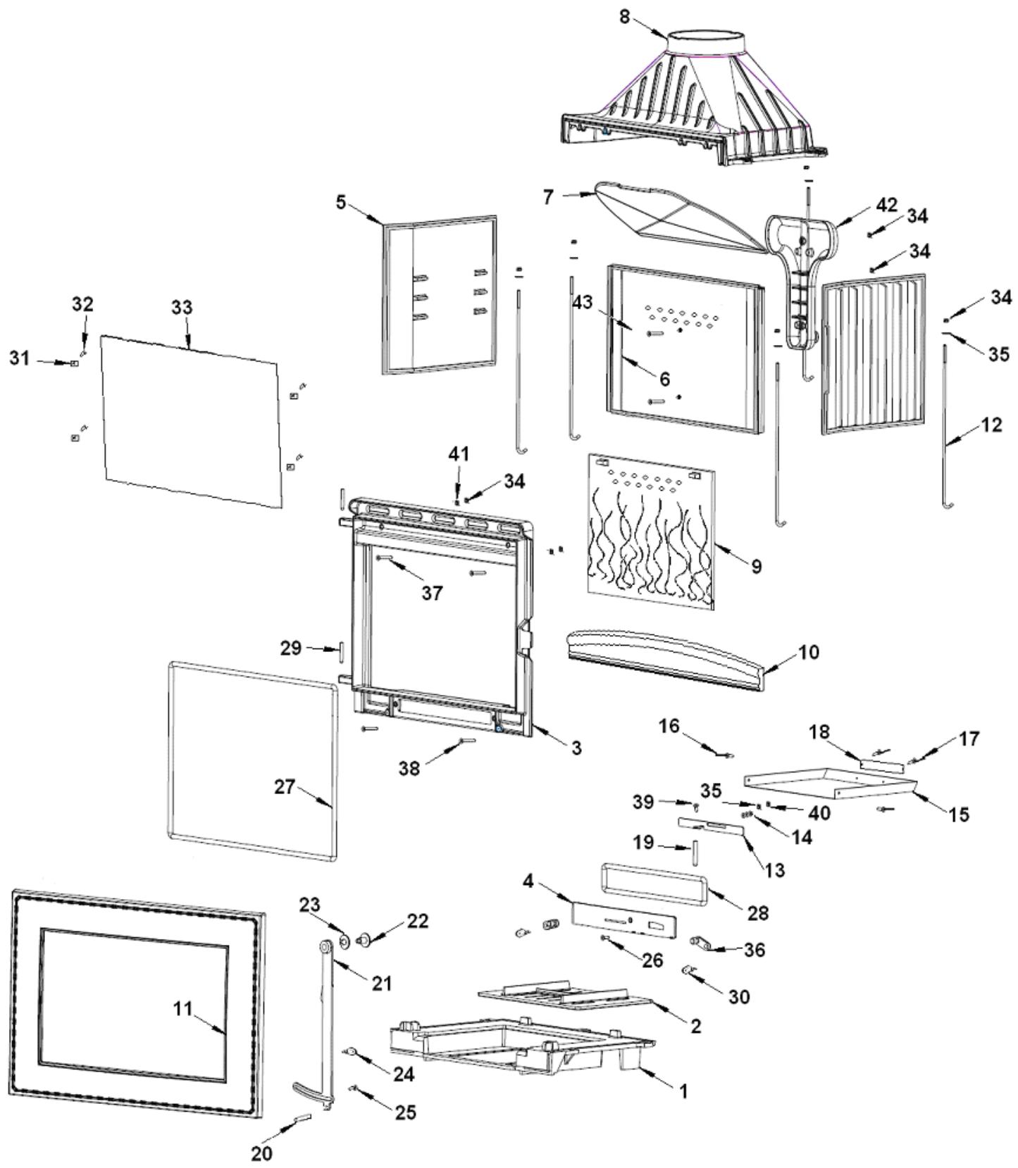 INVICTA CUIR 800 - Instructions pour l'encastrement de l'appareil. - 2
