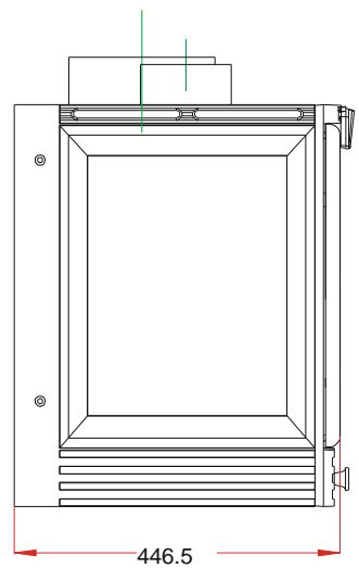 INVICTA INSERT 700 VITRE GAUCHE - Caracteristiques suivant EN 13229 : - 3