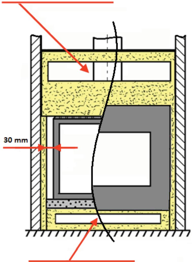 INVICTA ONDE 800 6582-44, ONDE 900 6592-44, ONDE VERTICAL 6562-44 - INSTRUCTIONS POUR L'ENCASTREMENT DE L'APPAREIL. - 1