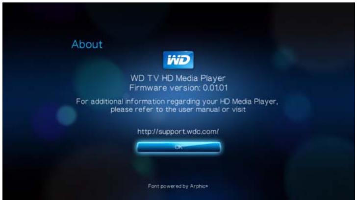 WESTERN DIGITAL WD TV LIVE HD MEDIA PLAYER - Informations système - 3