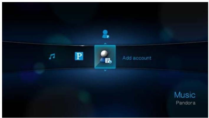 WESTERN DIGITAL WD TV LIVE HD MEDIA PLAYER - Première connexion à pandora - 1