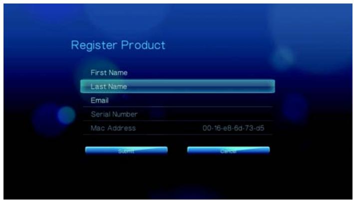 WESTERN DIGITAL WD TV LIVE HD MEDIA PLAYER - Enregistrement de votre produit WD - 4