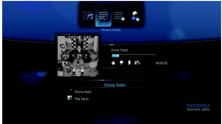 WESTERN DIGITAL WD TV LIVE HD MEDIA PLAYER - Rappel des stations pandora - 6