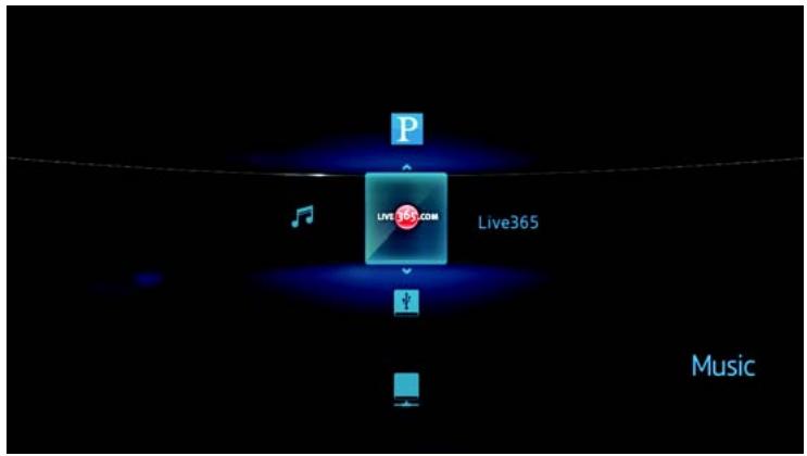 WESTERN DIGITAL WD TV LIVE HD MEDIA PLAYER - Connexion à LIVE365 - 1