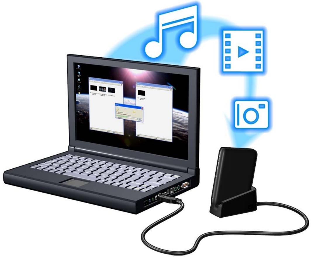 WESTERN DIGITAL WD TV LIVE HD MEDIA PLAYER - Étape 1 - charger du contenu sur votre lecteur USB - 1