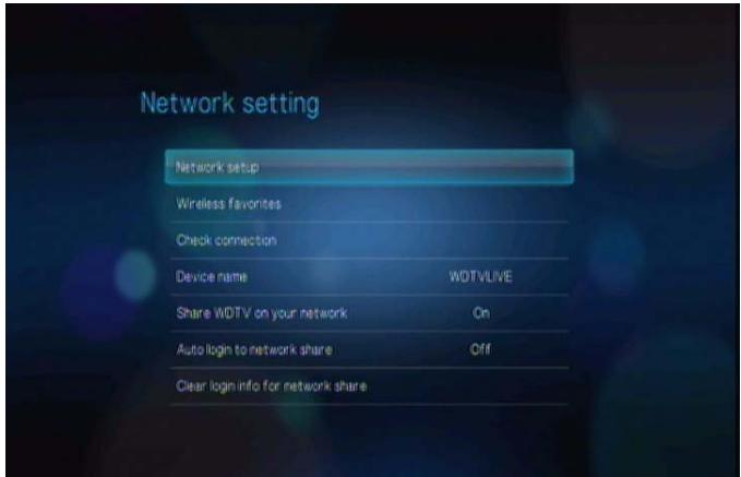 WESTERN DIGITAL WD TV LIVE HD MEDIA PLAYER - Configuration de la connexion ethernet (filaire) - 3