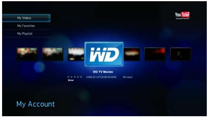WESTERN DIGITAL WD TV LIVE HD MEDIA PLAYER - Mon compte - 1