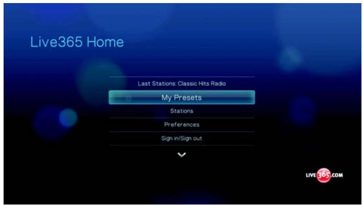 WESTERN DIGITAL WD TV LIVE HD MEDIA PLAYER - Suppression d'une station de votre liste de présélections - 1
