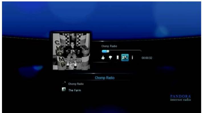 WESTERN DIGITAL WD TV LIVE HD MEDIA PLAYER - Mise en sommeil d'une chanson - 1