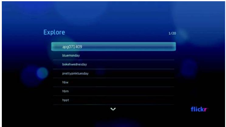 WESTERN DIGITAL WD TV LIVE HD MEDIA PLAYER - Exploration de contenus - 4