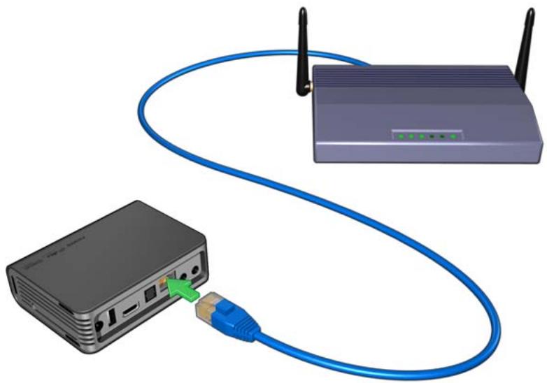 WESTERN DIGITAL WD TV LIVE HD MEDIA PLAYER - Configuration de la connexion ethernet (filaire) - 1