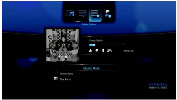 WESTERN DIGITAL WD TV LIVE HD MEDIA PLAYER - Rappel des stations pandora - 8