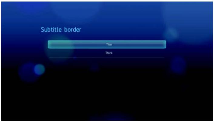 WESTERN DIGITAL WD TV LIVE HD MEDIA PLAYER - Bordure de sous-titre - 1