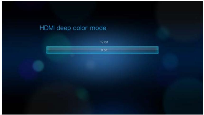 WESTERN DIGITAL WD TV LIVE HD MEDIA PLAYER - Mode de couleur HDMI - 1