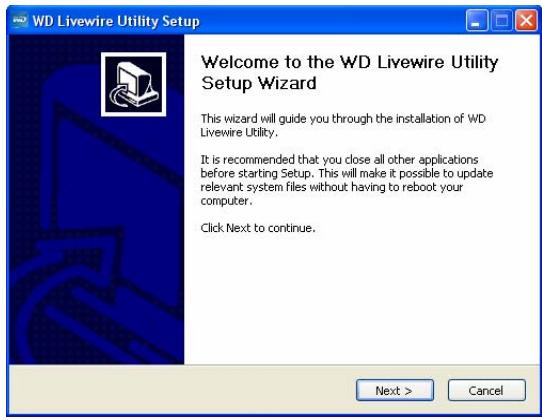 WESTERN DIGITAL LIVEWIRE - Instructions d'installation - 2
