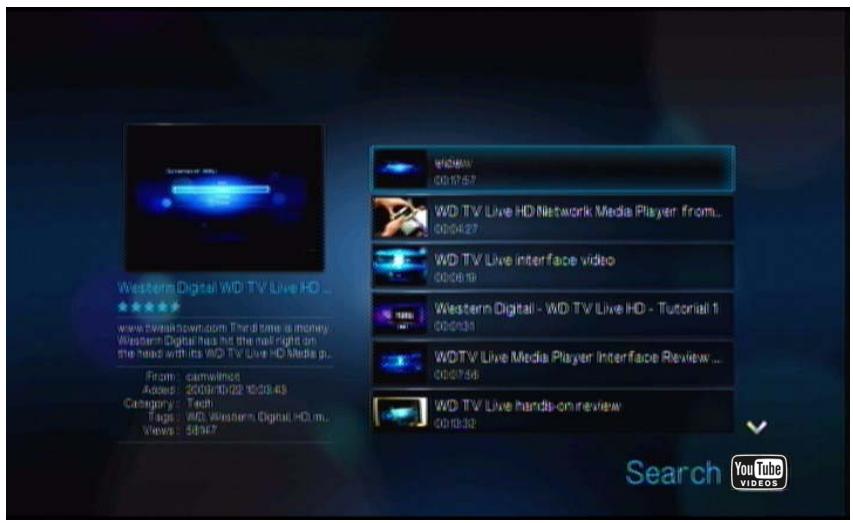 WESTERN DIGITAL TV LIVE - Recherche de vidEOS - 3