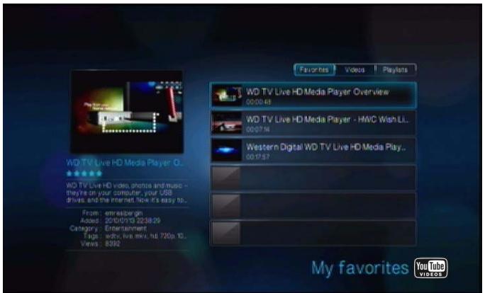 WESTERN DIGITAL TV LIVE - Compte - 1