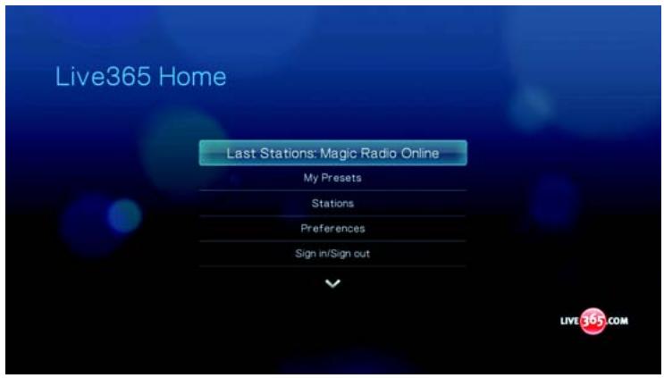 WESTERN DIGITAL TV LIVE - Écoute d'une station Live365 - 4