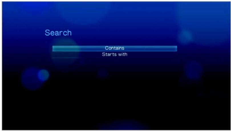 WESTERN DIGITAL TV LIVE - Fonction de recherche - 1