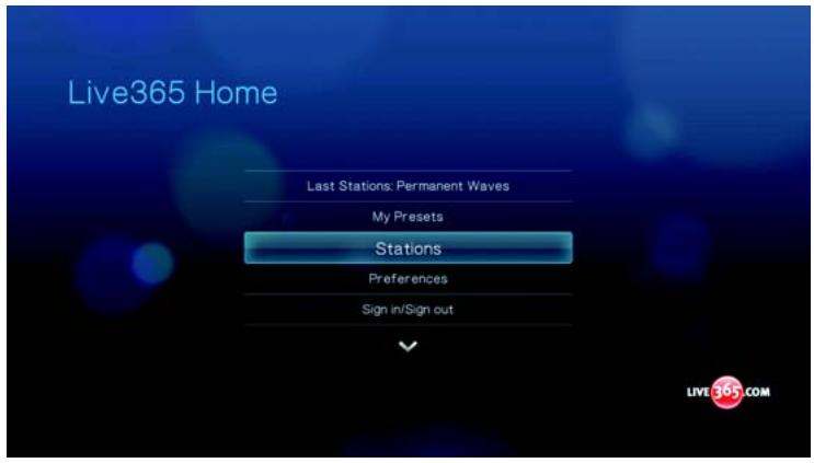 WESTERN DIGITAL TV LIVE - Écoute d'une station Live365 - 7