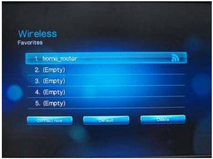 WESTERN DIGITAL TV LIVE - Favoris sans fil - 1