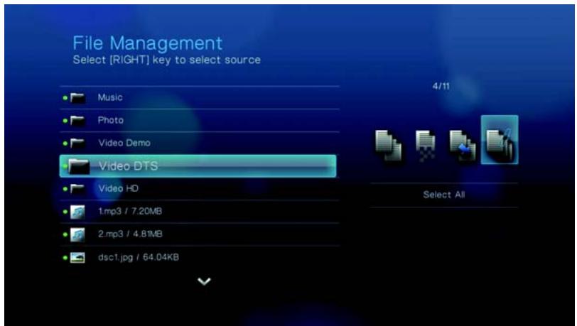 WESTERN DIGITAL TV LIVE - Copie de fichiers - 3