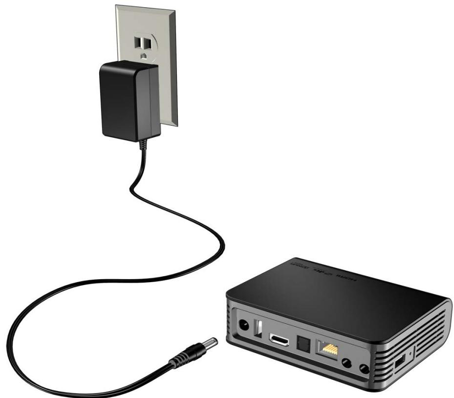 WESTERN DIGITAL TV LIVE - Étape 2 - Connecter le cable d'alimentation - 3